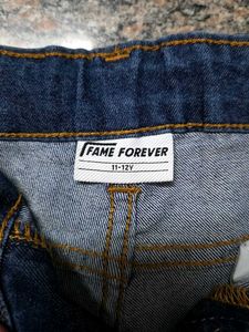 kids Dark Blue Denim Jeans