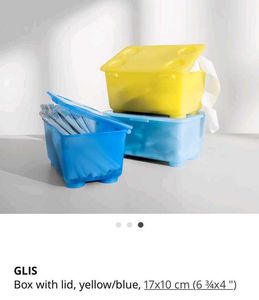 Colorful Plastic Storage Containers