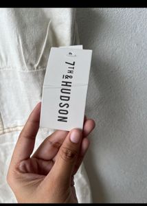White Denim Dress