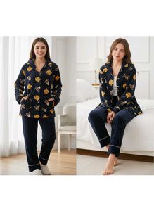 Woolen Warm Pajama Set