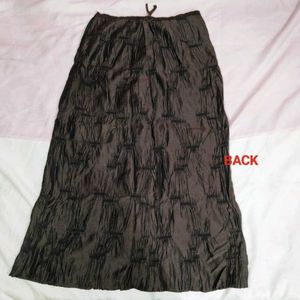 Elegant Brown Skirt