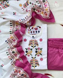 Sequin Work Kurta Set