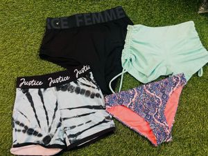 Girls' Assorted Shorts Bundle Xs Size