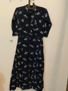 Floral Print Midi Dress