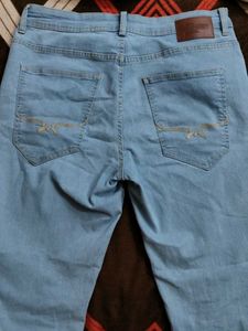 Roadster Mens Light Blue Jeans