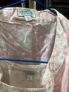 Pink Printed Kurta Set