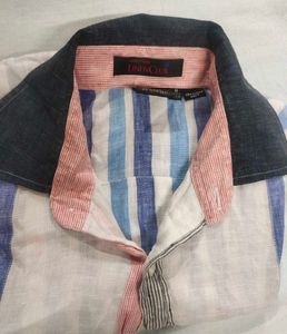 Linen Club Striped Shirt