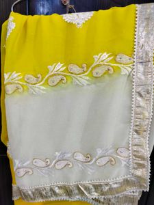 Beautiful georgette saree