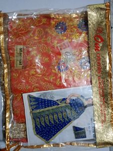 Orange Colour Saree