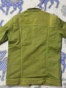 Green Denim Jacket