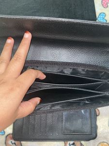 Leather Cash/ Card Wallet/ Bag