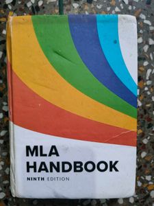 MLA Handbook, 9th Edition