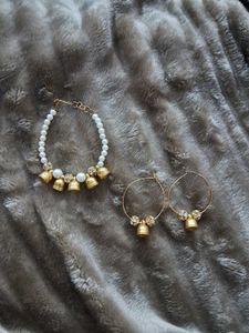 Earrings and Bracelet Set