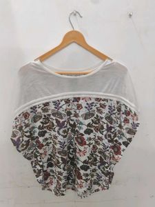 Floral Print Dolman Top