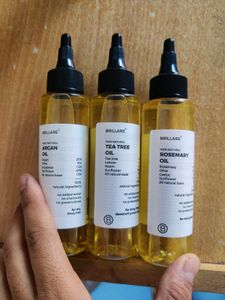 Brillare Natural Hair Oil Trio