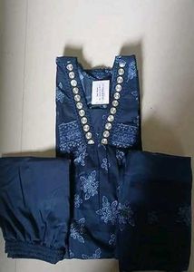 Women Printed Anarkali Kurta and Pant Dupatta Set
