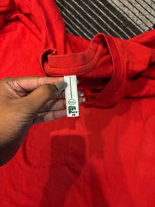 Red &#34;ugh.&#34; Graphic Tee