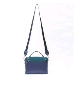 Iykyk Thick Strapped Navy Blue Bag