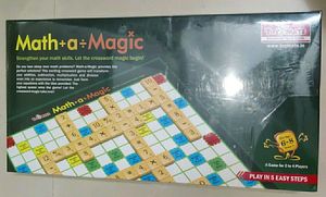 Math-A-Magic - Mental Maths Learning Equations Board Game Puzzle for Kids 6+