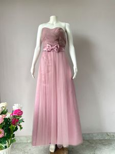 Pink Tube Gown