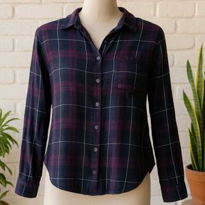 Plaid Flannel Shirt