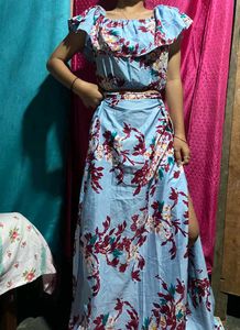 A Western Skirt With Top