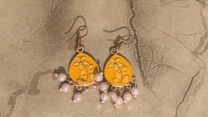 Floral Drop Earrings