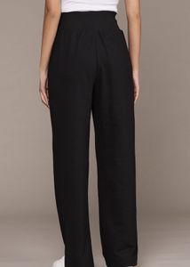 WOMEN BAGGY SLIT TRACK PANT