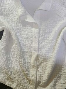 White Puff Sleeve Blouse