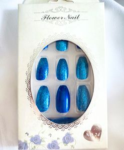 Blue Nail Set