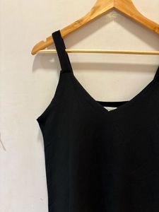 Black Slip Dress - Casual Style