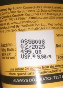 Dr. Sheth&#39;s Ceramide &amp; Vitamin C Sunscreen
