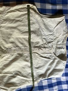 Women Offwhite Armless Top