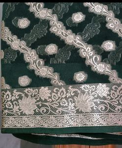 Combo of Elegant  2 Green Saree