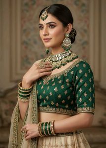 Elegant Kundan Jewelry Set