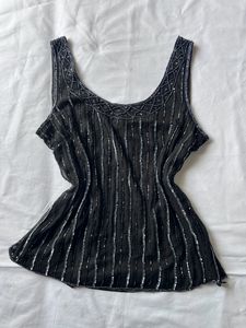 Sequinned Cami Top