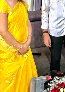 Elegant Yellow Saree