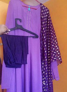 Anarkali Three Piece Set