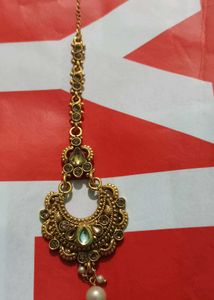 Combo Of Mangal Sutra ,Saree Pin And Maang Tika