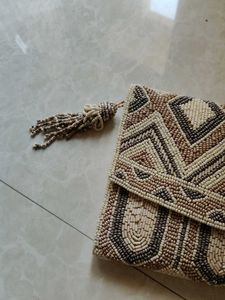 Beaded Clutch Purse
