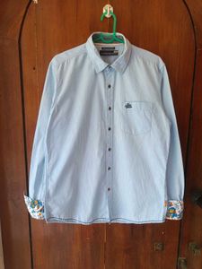Striped Oxford Beach Shirt