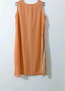 Price dropped.Trendy Patterned Kurti(Jacket style