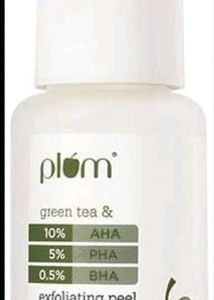 Plum 10% AHA with 5% PHA &amp; 0.5% BHA Green Tea Exfo