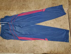 Blue Track Pants and t shirt