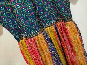 Multicolor Ethnic Gown