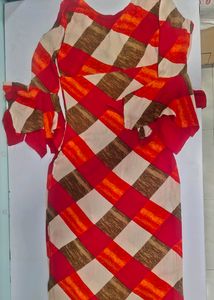 Stitched Kurti with Flared Sleeves
