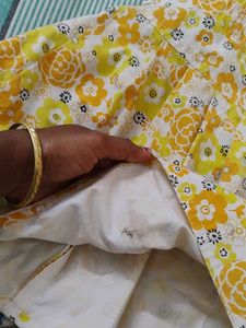 Pure Cotton Skirt For 2 Yr Kids. No Elastic