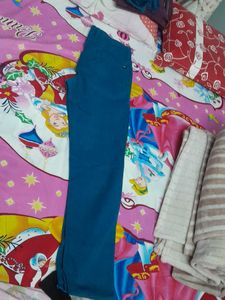 Teal Casual Pants Gap