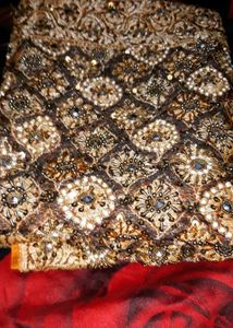 New Heavy Bridal Saree With BlouseFrom Kalyan Silk