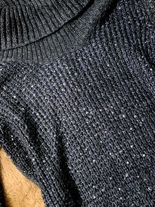 Sparkly Knit Mini Dress